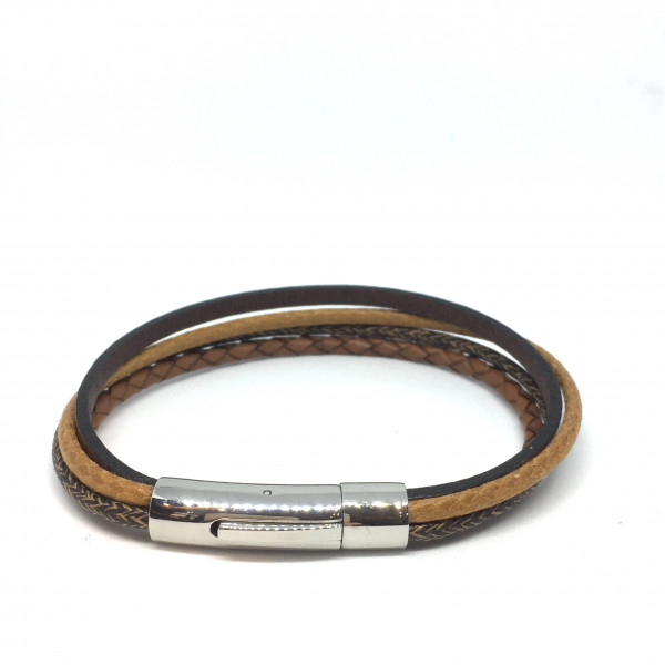 Bracelet homme en cuir Alexis - Loop