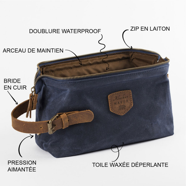 Trousse de toilette K2 marine - Alaskan Maker