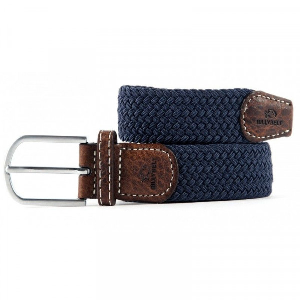 Ceinture tressée Bleu Ardoise - Billybelt