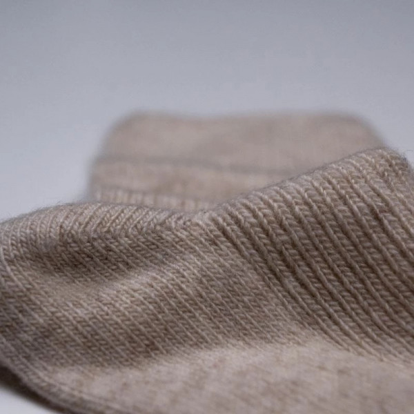 Chaussettes beige en laine - BILLYBELT