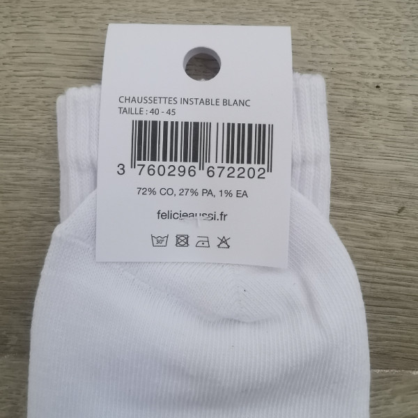 Chaussettes " Instable " - Félicie Aussi