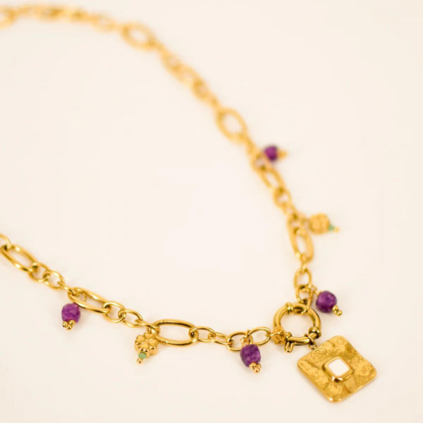 Collier Cameron violet