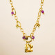 Collier Cameron violet