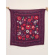 Foulard Balkans violet - Maradji