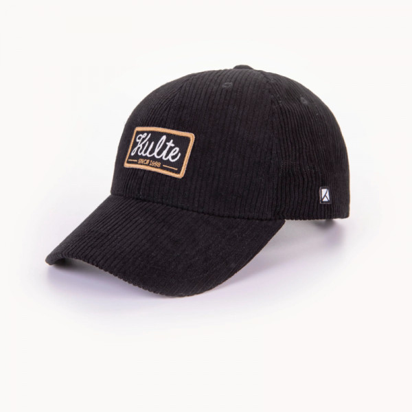 Casquette Stamped velours black - Kulte