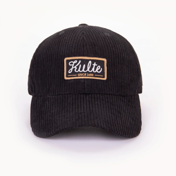 Casquette Stamped velours black - Kulte