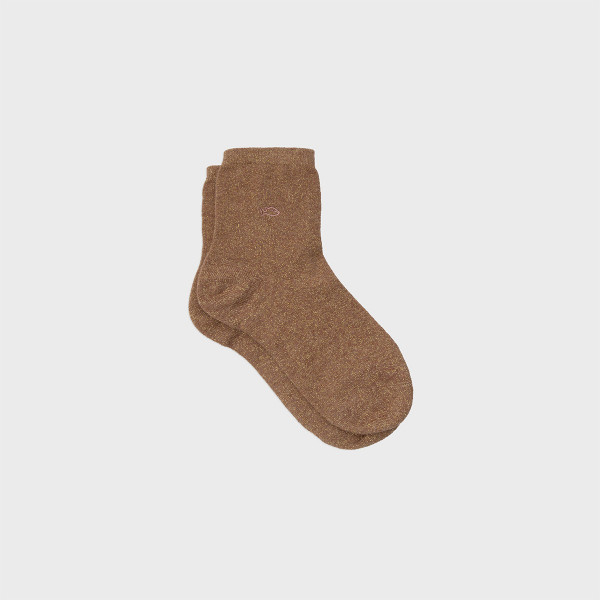 Chaussettes lurex cuivre - BILLYBELT