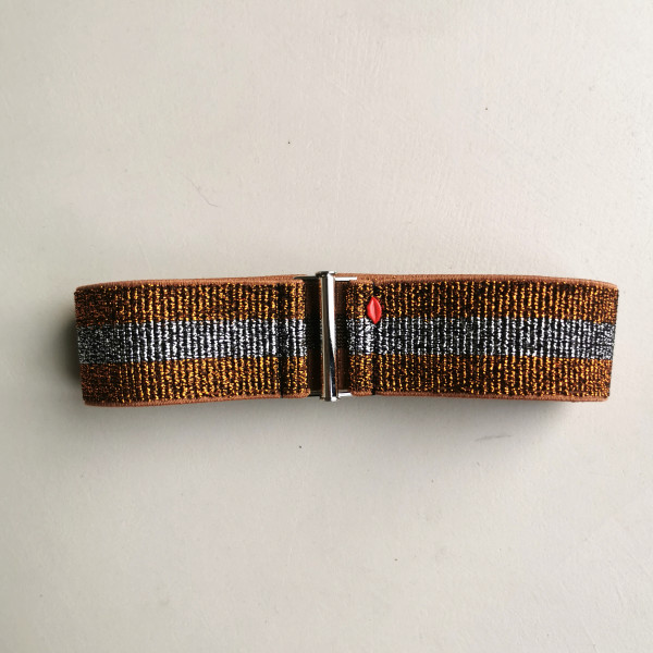 Ceinture bronze & argentée