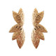 Boucles d'oreilles Iris or bronze - Demisel