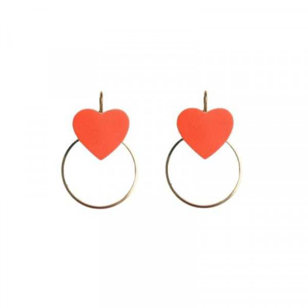 Boucles d'oreilles Rosita orange - Demisel