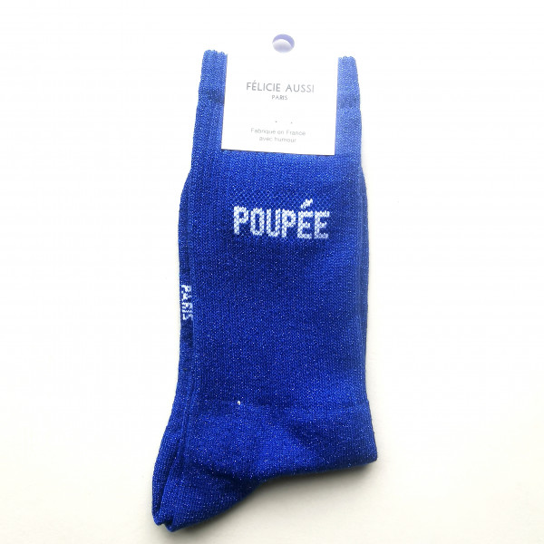 Chaussettes " Poupée " à paillettes - Félicie Aussi