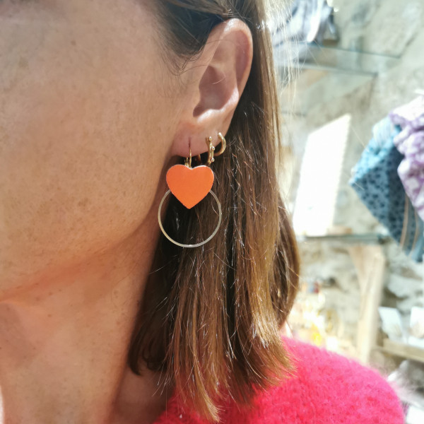 Boucles d'oreilles Rosita glitter - Demisel