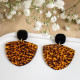 Boucles d'oreilles Pia caramel - Numette