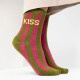 Chaussettes rayées "KISS" - Billybelt